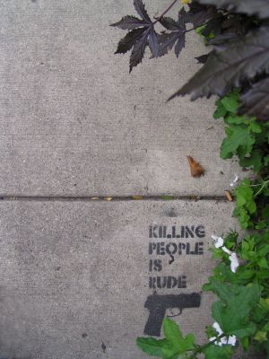 Killing People Is Rude