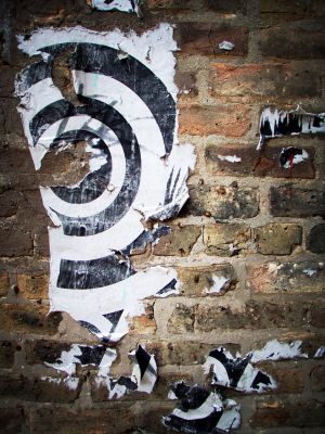 Paste Up Target Remains